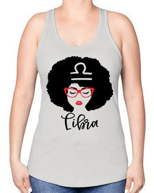 libra 332# - libra -Racerback Tank