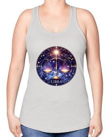 libra 341# - libra -Racerback Tank