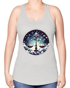 libra 342# - libra -Racerback Tank