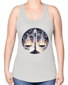 libra 343# - libra -Racerback Tank