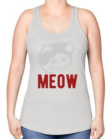 meow Style 69# - cats -Racerback Tank