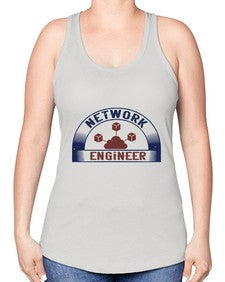 network engineer Style 306# - engineer -Racerback Tank