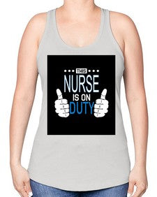 nurse pmg 1189# - nurse -Racerback Tank