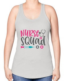 nurse squad Style 1191# - nurse -Racerback Tank