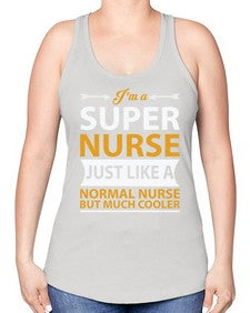 nurse tshirt 1212# - nurse -Racerback Tank