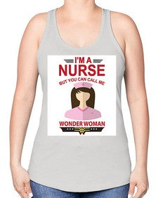 nurse tshirt 1219# - nurse -Racerback Tank