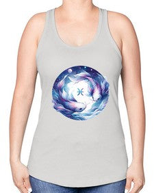 pisces 363# - pisces -Racerback Tank