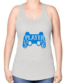 player 39# - video games -Racerback Tank