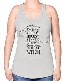real witch 28# - witch -Racerback Tank