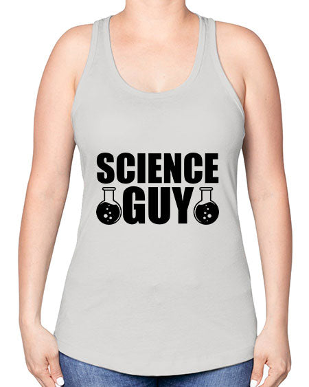 science guy 115# - general science -Racerback Tank