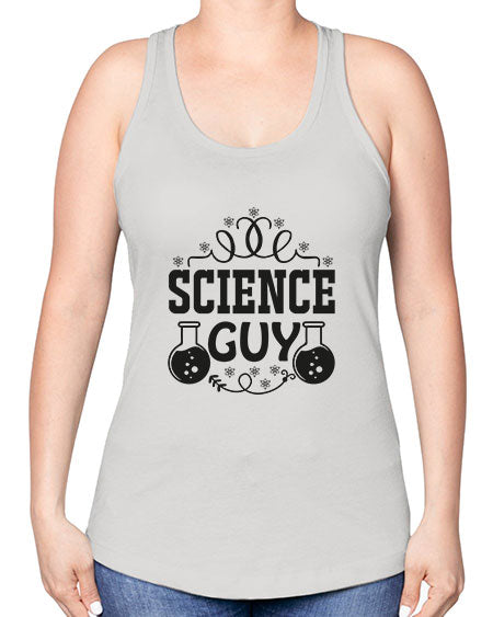 science guy 116# - general science -Racerback Tank