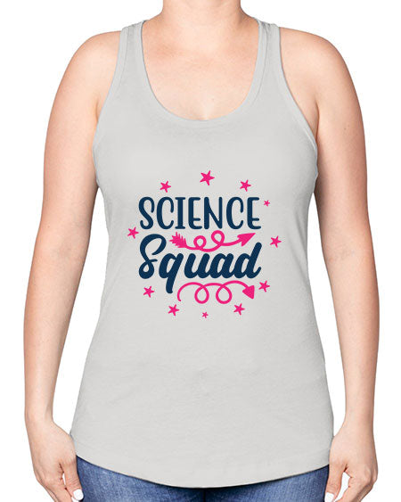 science squad 54# - general science -Racerback Tank