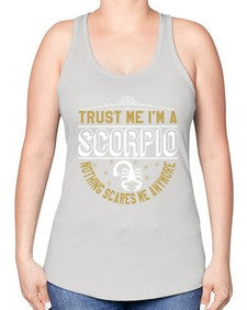 scorpio 458# - scorpio -Racerback Tank