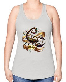 scorpio 459# - scorpio -Racerback Tank