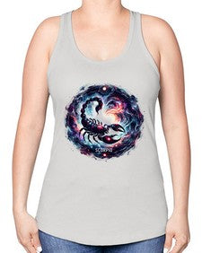 scorpio 461# - scorpio -Racerback Tank
