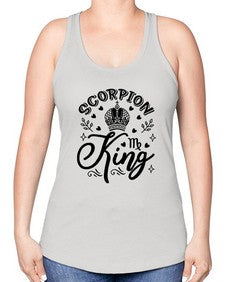 scorpio n king 465# - scorpio -Racerback Tank