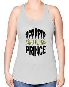 scorpio prince 445# - scorpio -Racerback Tank