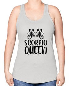 scorpio queen 446# - scorpio -Racerback Tank
