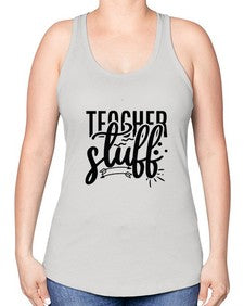 teacher stuff Style 382# - teacher -Racerback Tank