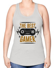 the best 154# - video games -Racerback Tank