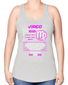 virgo 544# - virgo -Racerback Tank