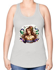virgo 552# - virgo -Racerback Tank