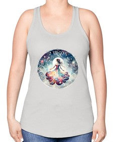 virgo 555# - virgo -Racerback Tank