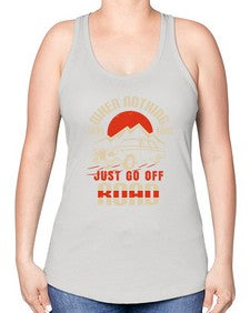 when nothing going right just go off road 87# - car -Racerback Tank