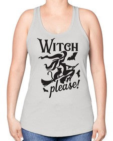 witch please 13# - witch -Racerback Tank