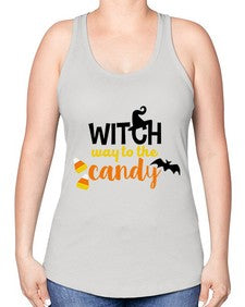 witchwaycandy 4# - witch -Racerback Tank