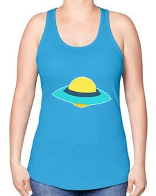 Alien 60# - ufo -Racerback Tank