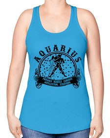 Aquarius 42# - aquarius -Racerback Tank