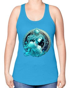 Aquarius 63# - aquarius -Racerback Tank