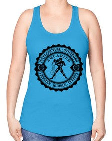 Aquarius balck 44# - aquarius -Racerback Tank