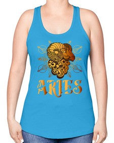Aries 121# - aries -Racerback Tank