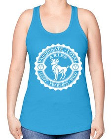 Aries 4# - aries -Racerback Tank