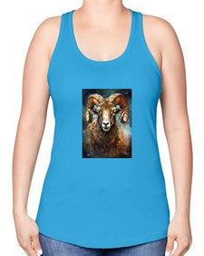 Aries 54# - aries -Racerback Tank