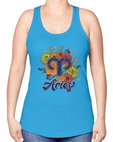 Aries 5# - aries -Racerback Tank