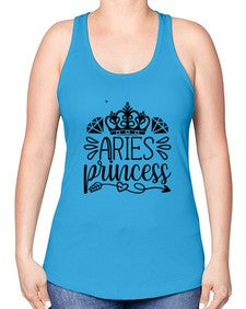 Aries princess 114# - aries -Racerback Tank