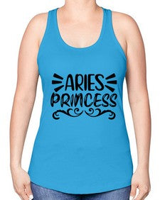 Aries princess 117# - aries -Racerback Tank