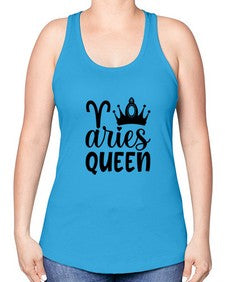 Aries queen 118# - aries -Racerback Tank