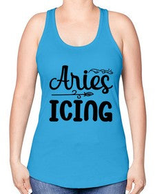 Ariesicing 106# - aries -Racerback Tank