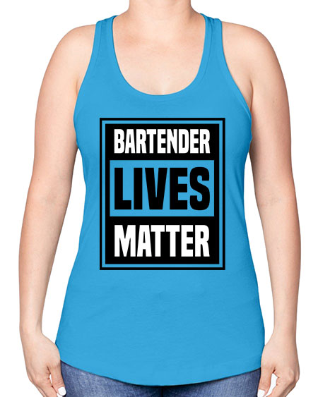 BARTENDER Style 55# - bartender -Racerback Tank
