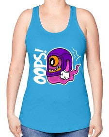 Baby oops 9# - cartoon general -Racerback Tank