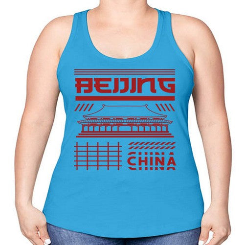 Beijing 427# - cities -Racerback Tank
