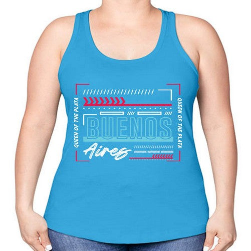 Buenos Aires 513# - cities -Racerback Tank