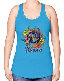 Cancer 125# - cancer -Racerback Tank