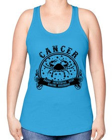 Cancer 13# - cancer -Racerback Tank