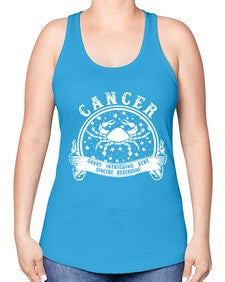 Cancer 14# - cancer -Racerback Tank