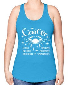 Cancer 150# - cancer -Racerback Tank